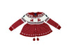 A Red Cardigans from Ralph Lauren in size 6T for girl. (Front View)