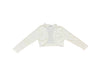 A Ivory Cardigans from Sarah Louise in size 6T for girl. (Front View)