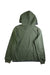 A Green Hooded Sweatshirts from Abercrombie & Fitch in size 11Y for boy. (Back View)