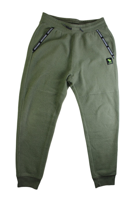 A Green Sweatpants from Abercrombie & Fitch in size 11Y for boy. (Front View)