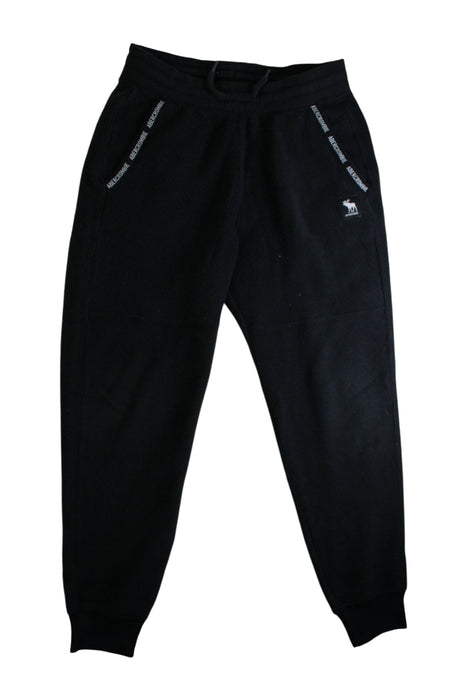 A Black Sweatpants from Abercrombie & Fitch in size 11Y for boy. (Front View)