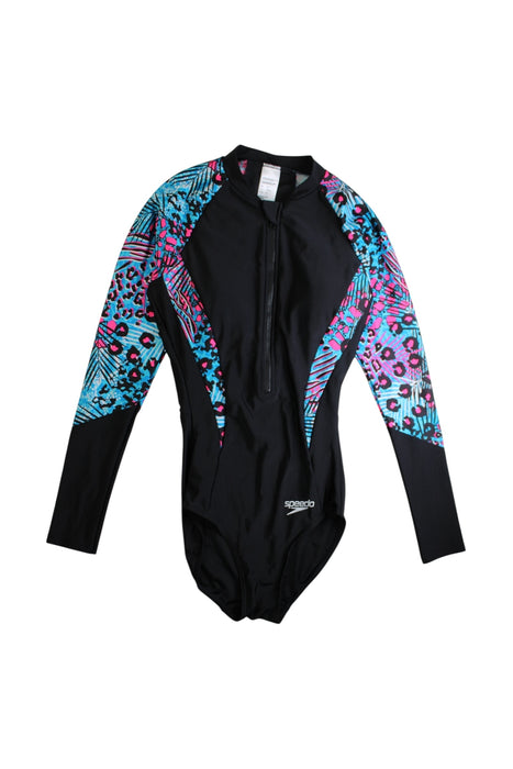 A Multicolour Swimsuits from Speedo in size 13Y for girl. (Front View)