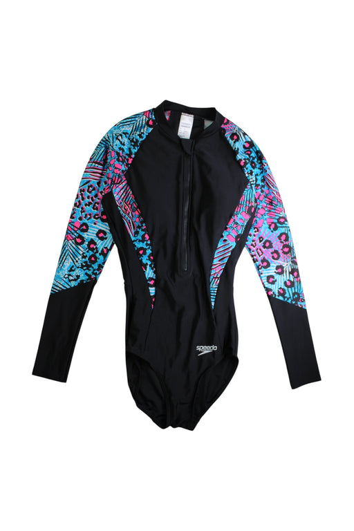 A Multicolour Swimsuits from Speedo in size 13Y for girl. (Front View)