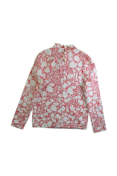 A Red Long Sleeve Tops from Marysia in size 10Y for girl. (Back View)