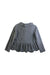 A Grey Lightweight Jackets from Il Gufo in size 8Y for girl. (Back View)