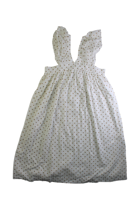 A White Long Sleeve Dresses from Bonpoint in size 10Y for girl. (Front View)