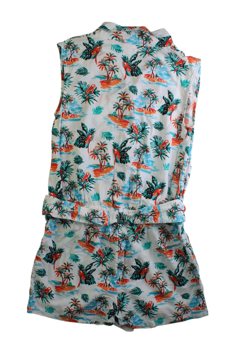 A Multicolour Sleeveless Rompers from Sunchild in size 10Y for girl. (Back View)