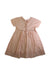 A Pink Short Sleeve Dresses from Bonnet à Pompon in size 8Y for girl. (Back View)