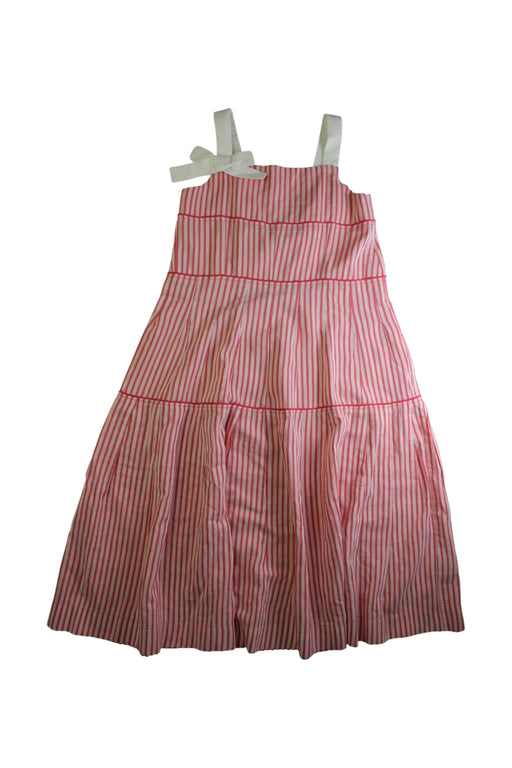 A Red Sleeveless Dresses from Caramel in size 8Y for girl. (Front View)