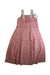 A Red Sleeveless Dresses from Caramel in size 8Y for girl. (Back View)