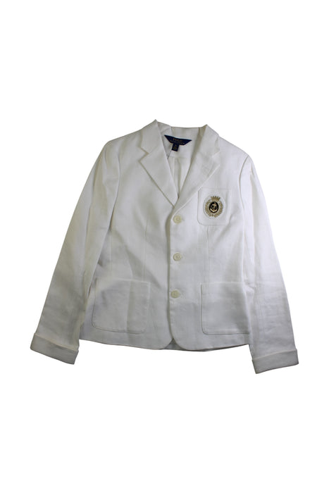 A White Blazers from Polo Ralph Lauren in size 14Y for girl. (Front View)