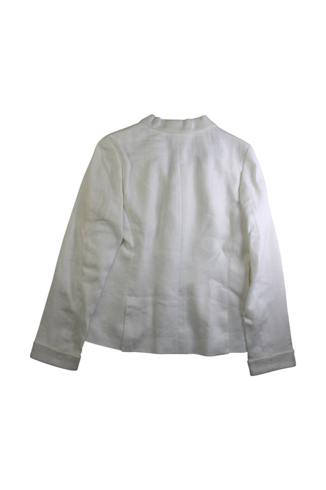 A White Blazers from Polo Ralph Lauren in size 14Y for girl. (Back View)