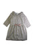 A Beige Long Sleeve Dresses from Hucklebones in size 8Y for girl. (Front View)