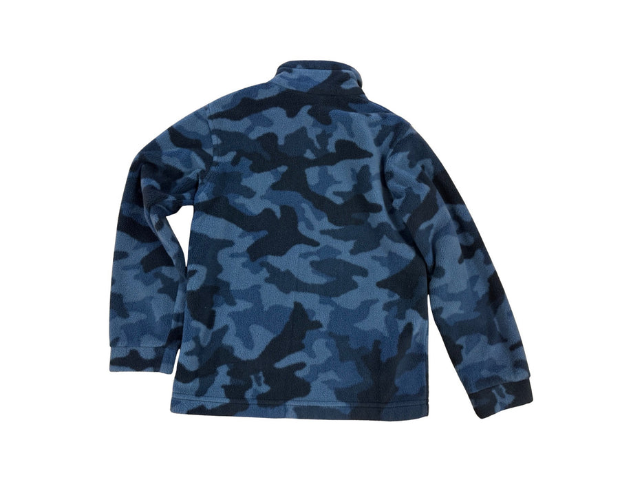 A Blue Lightweight Jackets from Columbia in size 8Y for boy. (Back View)