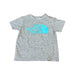 A Grey Short Sleeve T Shirts from The North Face in size 2T for neutral. (Front View)