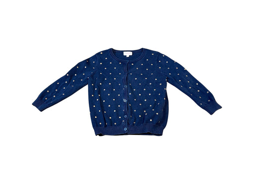 A Navy Cardigans from Seed in size 3T for girl. (Front View)