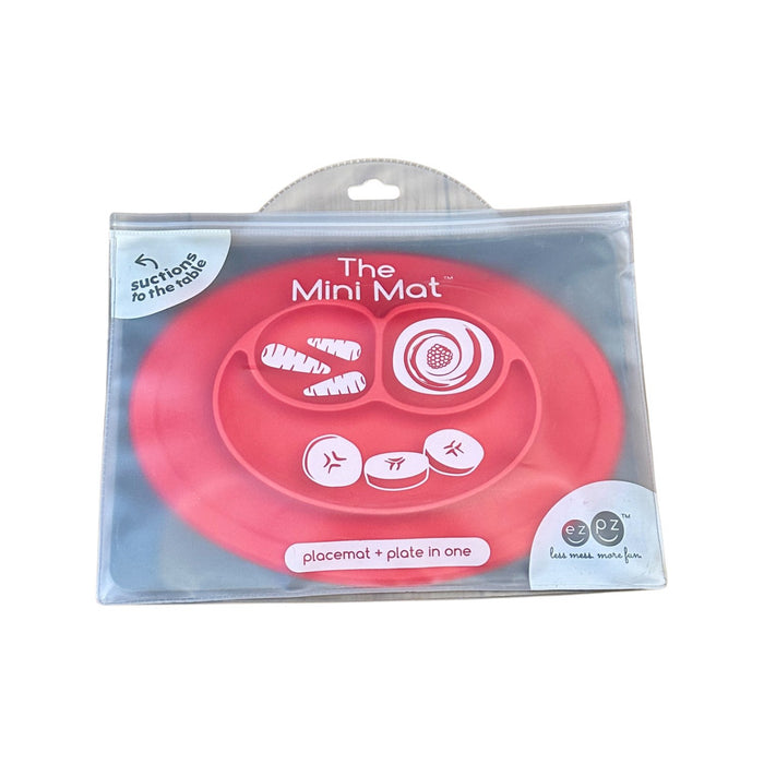 A Red Placemats from EZPZ Fun in size O/S for neutral. (Back View)