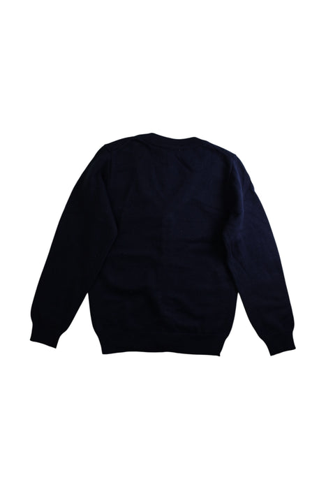A Navy Cardigans from Jacadi in size 8Y for neutral. (Back View)