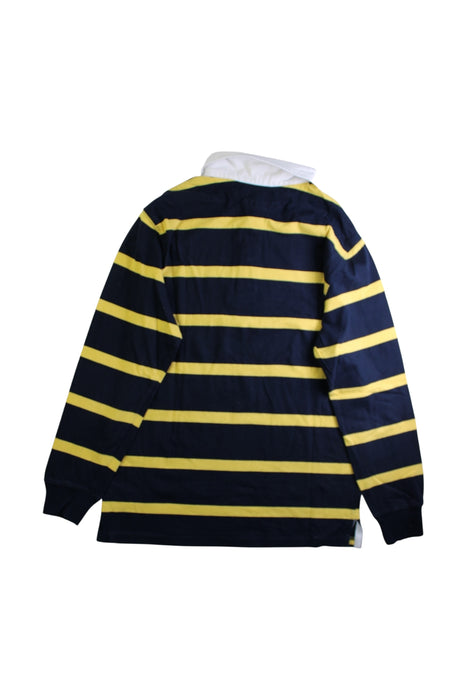 A Navy Long Sleeve Polos from Polo Ralph Lauren in size 14Y for boy. (Back View)