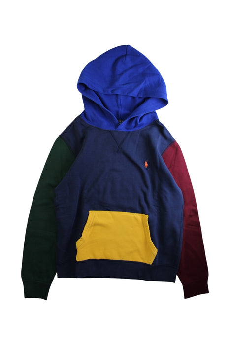 A Multicolour Hooded Sweatshirts from Polo Ralph Lauren in size 14Y for boy. (Front View)