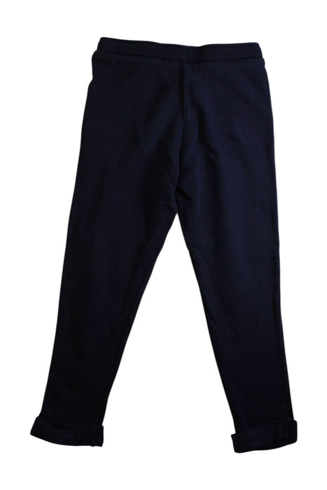 A Navy Sweatpants from Petit Bateau in size 6T for girl. (Back View)