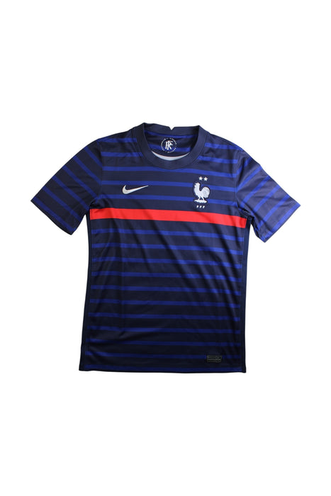 A Navy Short Sleeve T Shirts from Nike in size 13Y for boy. (Front View)