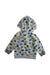 A Multicolour Hooded Sweatshirts from Petit Bateau in size 12-18M for boy. (Back View)