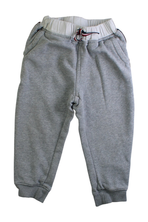 A Grey Sweatpants from Tommy Hilfiger in size 2T for boy. (Front View)