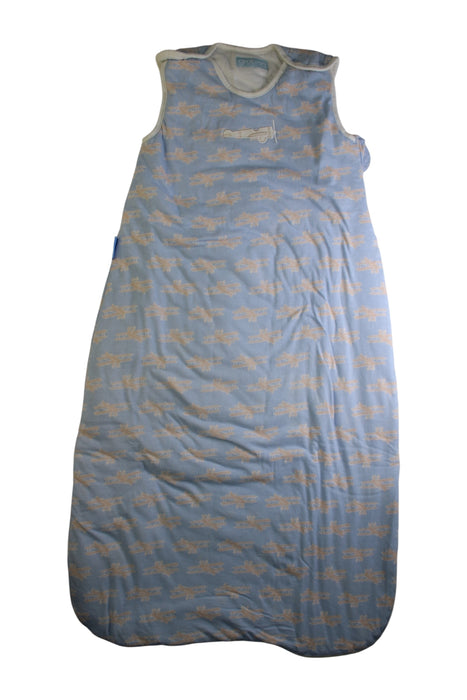 A Blue Sleepsacs from Grobag in size 18-24M for boy. (Front View)