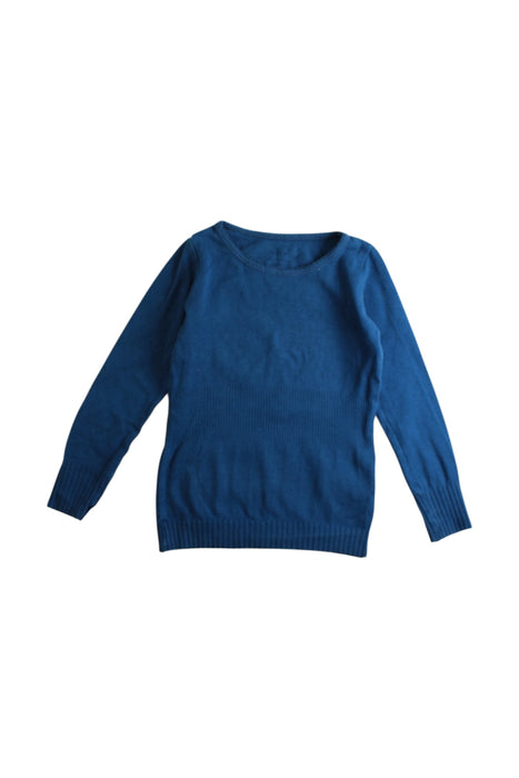 A Blue Long Sleeve Tops from Noa Noa Miniature in size 3T for girl. (Front View)