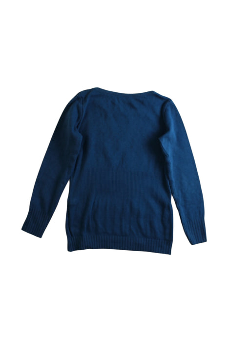 A Blue Long Sleeve Tops from Noa Noa Miniature in size 3T for girl. (Back View)