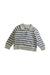 A White Long Sleeve Tops from Emile et Ida in size 3T for boy. (Front View)