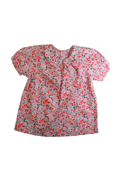 A Multicolour Short Sleeve Tops from Jacadi in size 8Y for girl. (Front View)