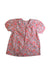 A Multicolour Short Sleeve Tops from Jacadi in size 8Y for girl. (Front View)