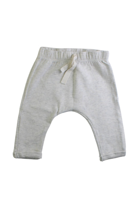 A Grey Casual Pants from Petit Bateau in size 3-6M for boy. (Front View)
