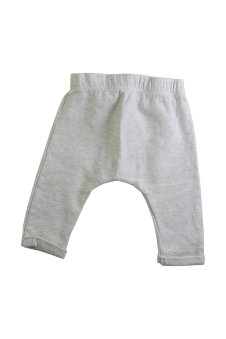 A Grey Casual Pants from Petit Bateau in size 3-6M for boy. (Back View)