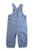 A Blue Long Overalls from Jojo Maman Bébé in size 12-18M for boy. (Front View)