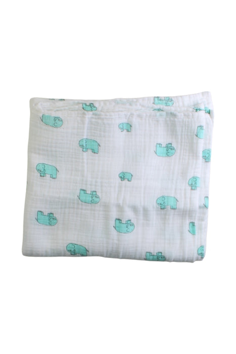 A White Blankets from Aden & Anais in size O/S for neutral. (Back View)