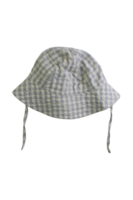 A Blue Sun Hats from Konges Sløjd in size 6-12M for neutral. (Front View)