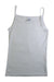 A White Sleeveless Tops from Petit Bateau in size 12Y for girl. (Front View)