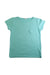 A Teal Short Sleeve T Shirts from Crewcuts in size 12Y for girl. (Front View)