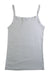 A White Sleeveless Tops from Petit Bateau in size 12Y for girl. (Front View)