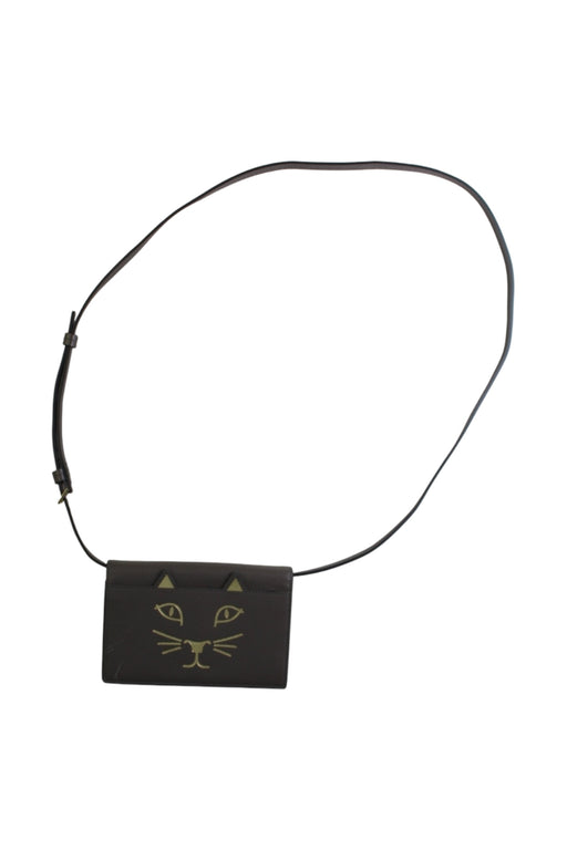 A Black Bags from Charlotte Olympia in size O/S for girl. (Front View)