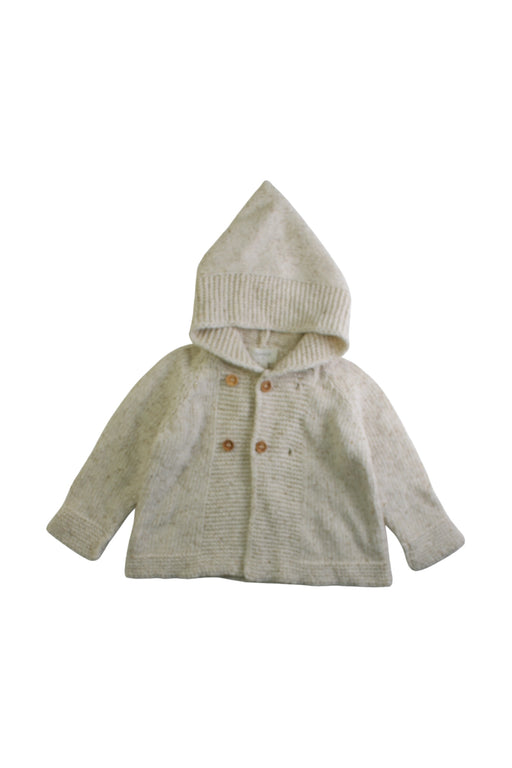 A Beige Cardigans from Nanos in size 12-18M for neutral. (Front View)