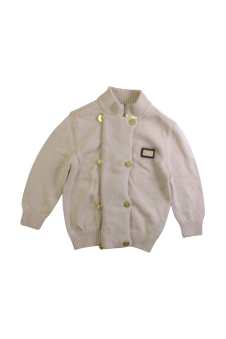 A White Cardigans from Nicholas & Bears in size 6-12M for boy. (Front View)