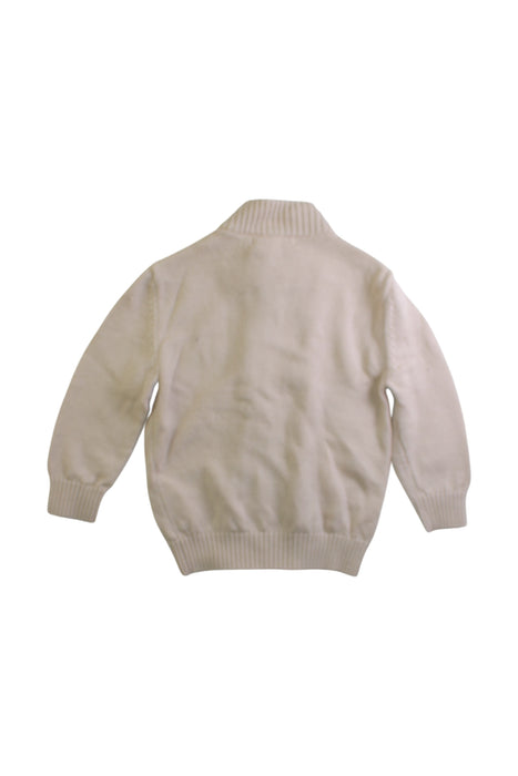 A White Cardigans from Nicholas & Bears in size 6-12M for boy. (Back View)