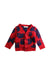 A Red Cardigans from Momonittu in size 2T for neutral. (Front View)