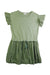 A Green Short Sleeve Dresses from Crewcuts in size 8Y for girl. (Front View)