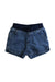 A Blue Shorts from Cherokee in size 3T for neutral. (Front View)