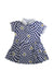 A Blue Short Sleeve Dresses from Fila in size 4T for girl. (Front View)